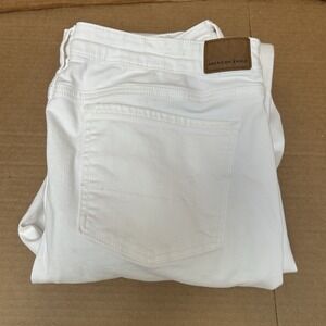 American Eagle Super Stretch White Skinny Kick Hi-Rise Jeans Size‎ 18 Long/Tall